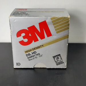 3M DS,HD 3.5" DISKETTES, PACKAGE OF 14 1.0 MB